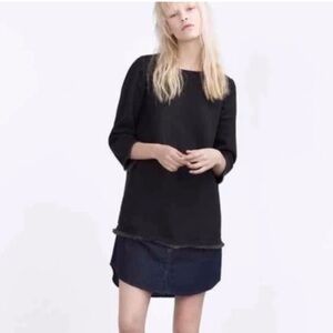 SALE‼️VGUC Zara denim shirt dress